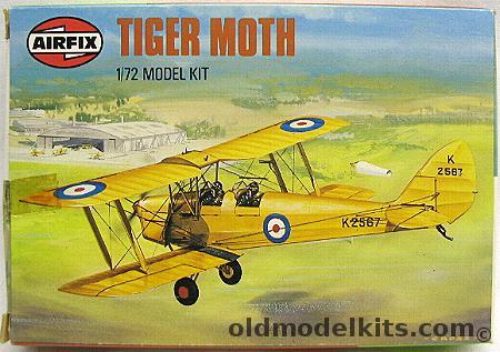 Airfix 1/72 Tiger Moth DH-82A (DH 82) RAF 1935, 61015-7 plastic model kit